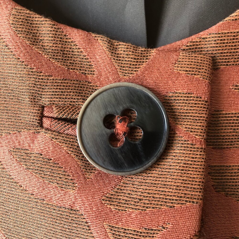 Nic + Zoe | Orange Jacquard Jacket - Picture 3 of 8
